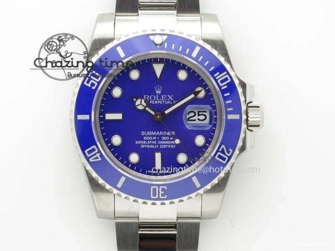 0121 DateJust 41mm 126334 904 SS ARF 1:1 Best Edition Blue Dial Sticks Markers on Jubilee Bracelet SH Unique 1864